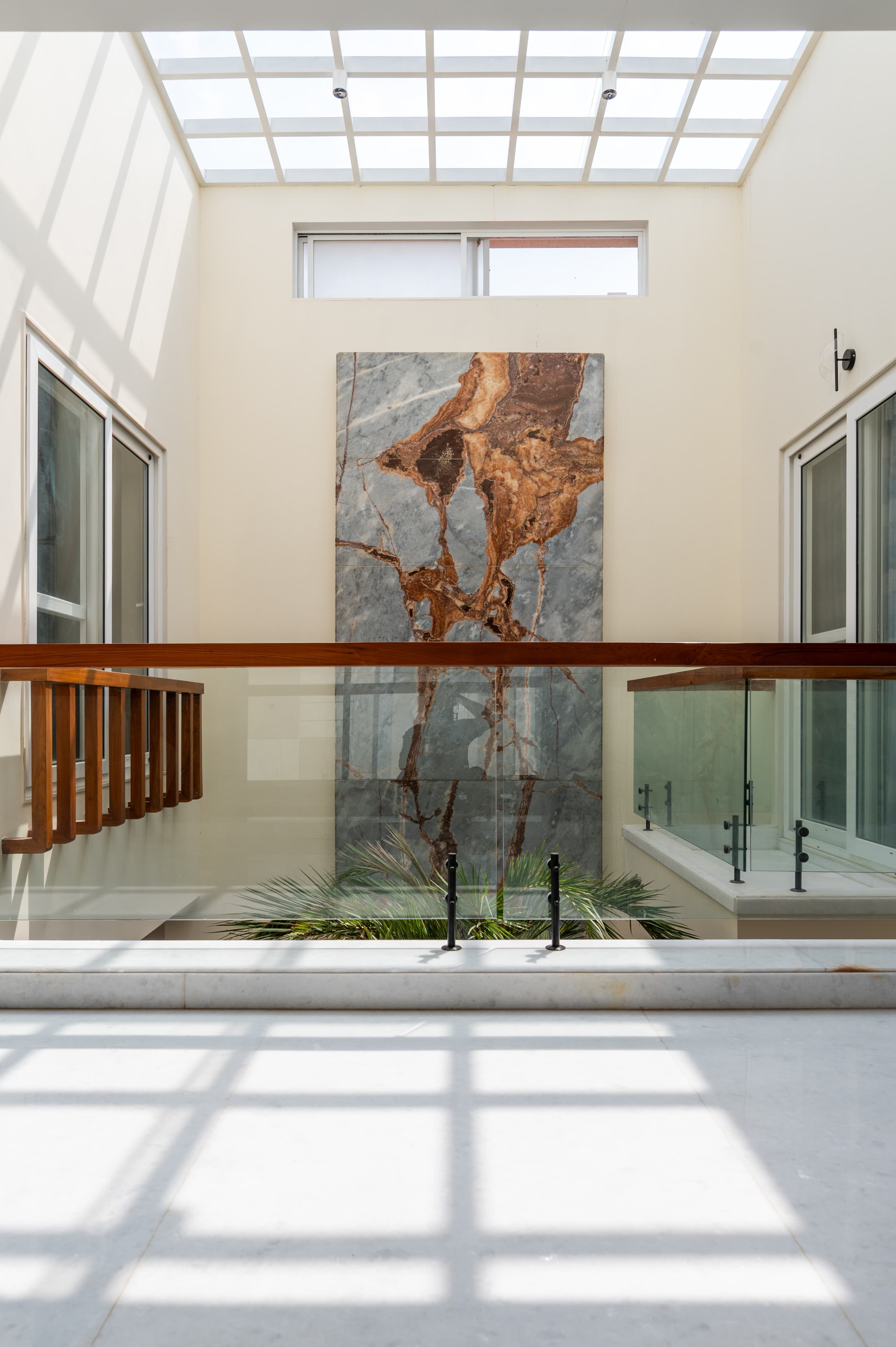 Hakimi Firdaus — modern villa with onyx feature wall